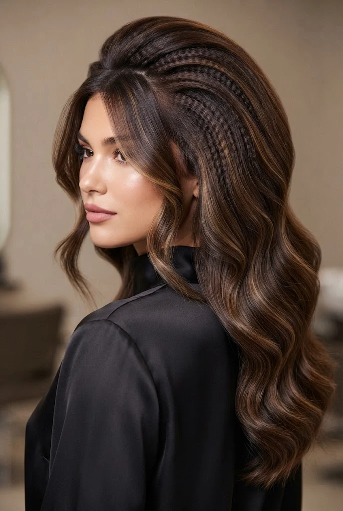 The Micro-Crimped Inner Volume Foundation — peinados para fiestas elegantes suelto style outfit