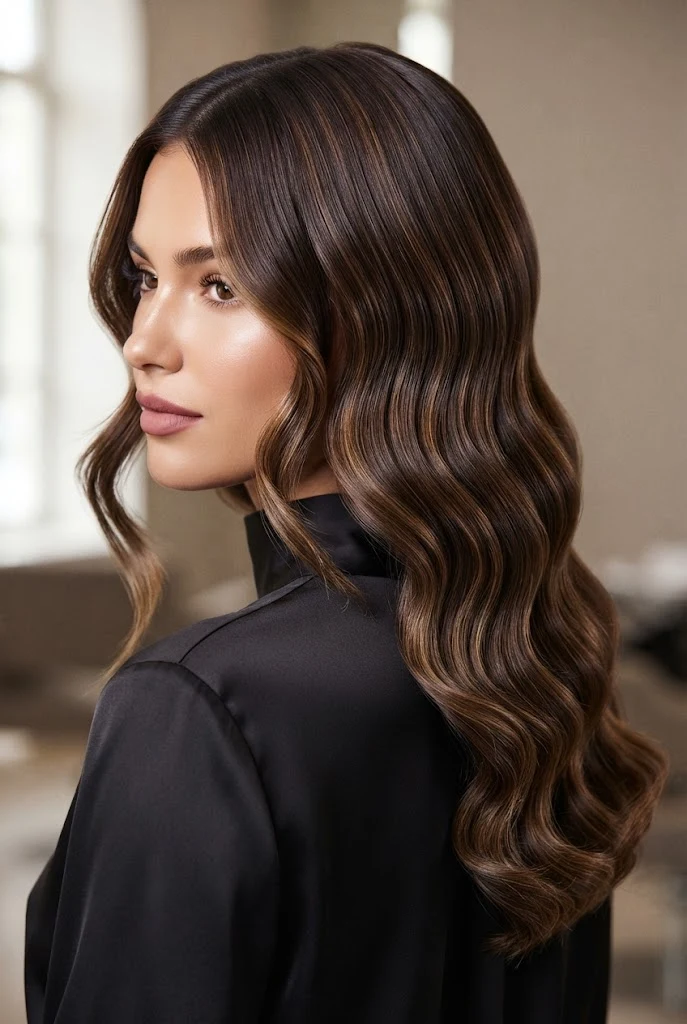 The Structured S-Wave Finger Styling — peinados para fiestas elegantes suelto style outfit
