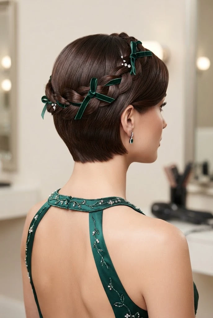 Glamorous Brushed-Out Curls — peinados para pelo corto elegantes style outfit