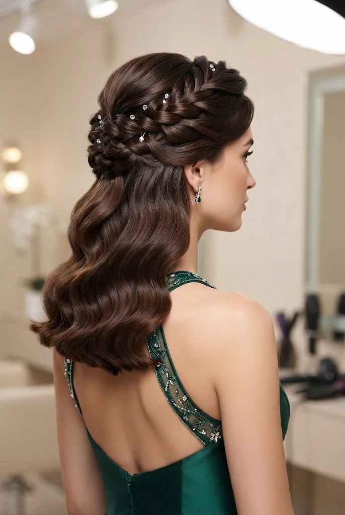Pinned Up-Swept Fake Bob — peinados para pelo corto elegantes style outfit