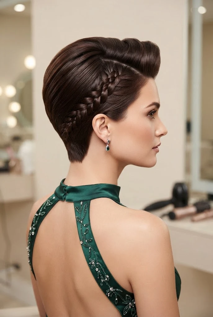 The Crown Pomp Revival — peinados para pelo corto elegantes style outfit