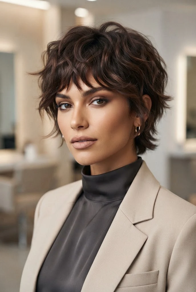 Edgy Textured Grunge Pixie Waves â peinados para promocion cabello corto style outfit