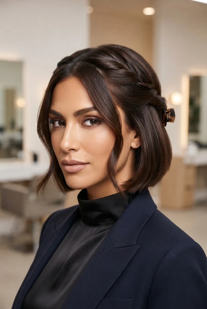 Clasp Claw Clip Mini Twist â peinados recogidos cabello corto faciles style outfit