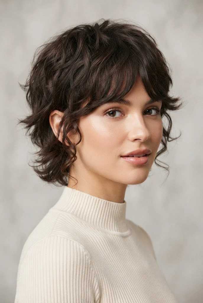 The 1970s Shaggy Retro Fringe — peinados retro cabello corto style outfit