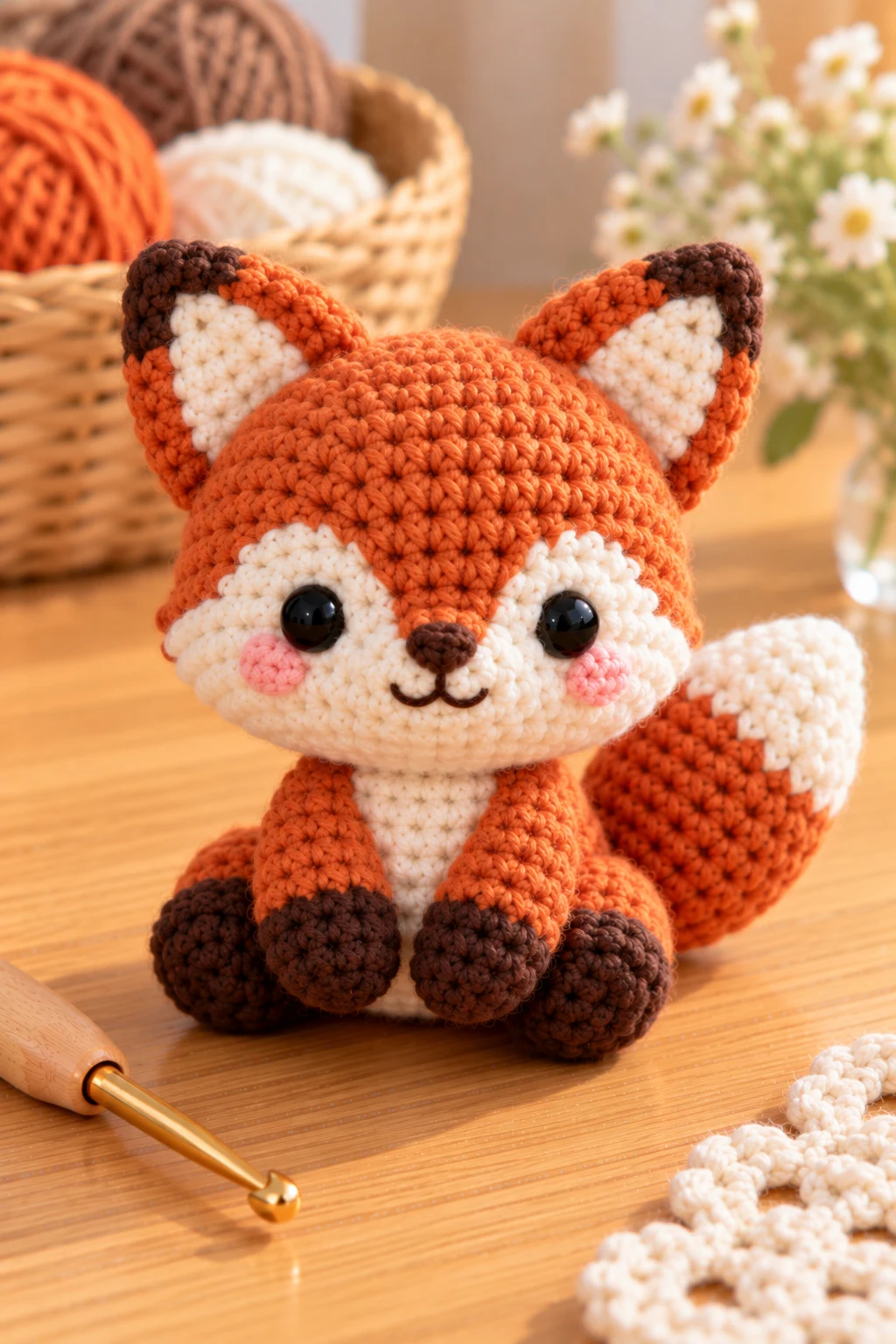 Mini Amigurumi Fox — pola amigurumi style outfit