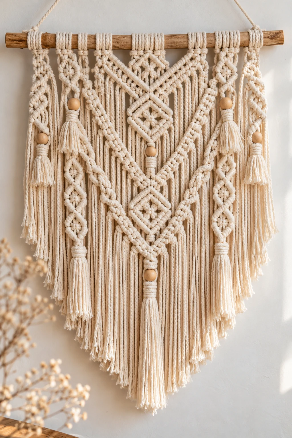 Boho Macrame Wall Hanging — pola macrame style outfit