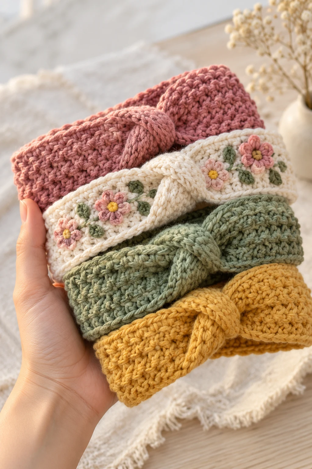 Quick Crochet Headbands for Changing Seasons — quick crochet style outfit