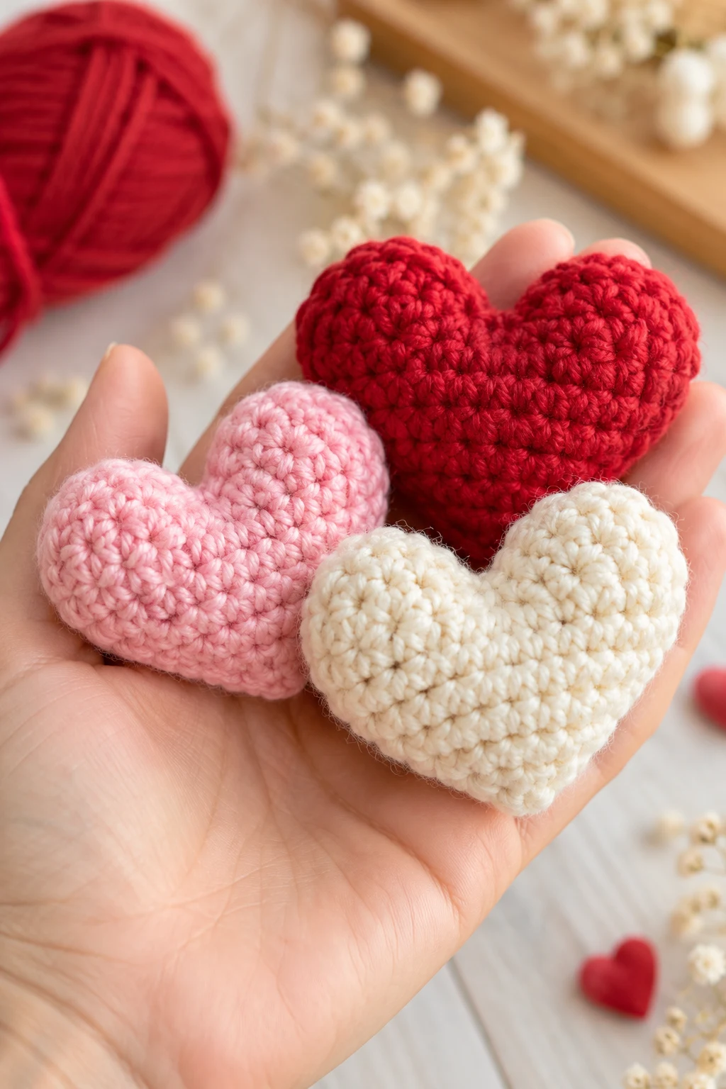 Quick Crochet Hearts for Valentine's Day and Beyond — quick crochet style outfit