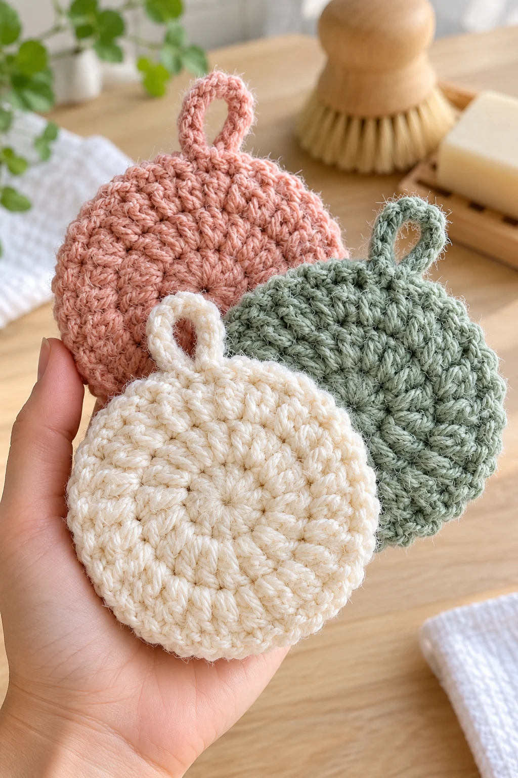 Quick Crochet Scrubbies for Kitchen and Bath — quick crochet style outfit