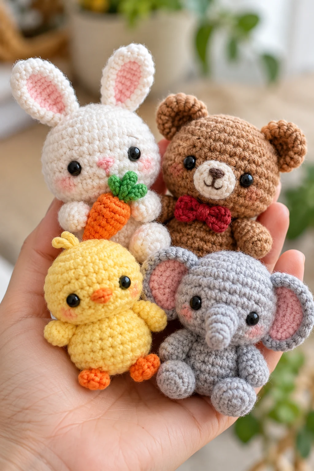 Quick Crochet Amigurumi Mini Animals — quick crochet style outfit