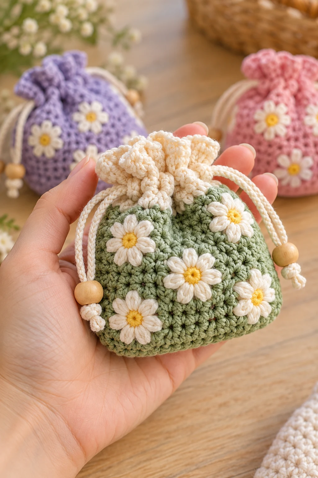 Quick Crochet Mini Pouches for Everyday Essentials — quick crochet style outfit
