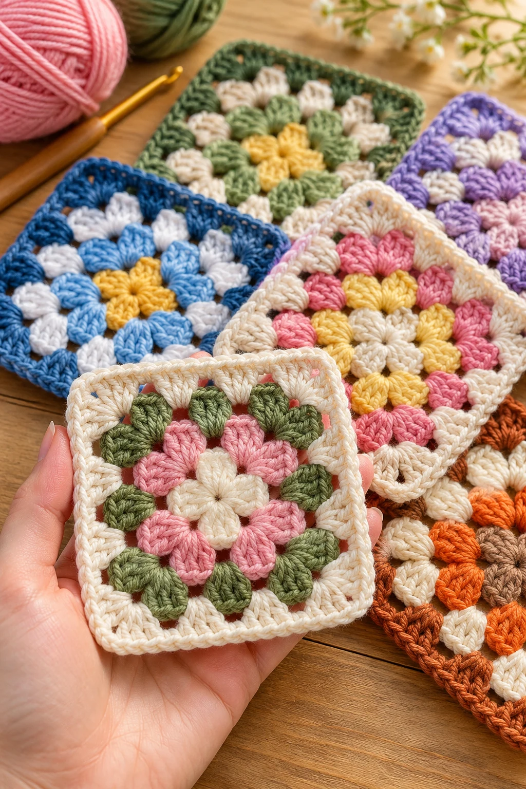 Quick Crochet Granny Squares for Bigger Projects — quick crochet style outfit