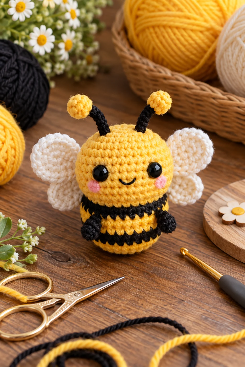 Tiny Bee Amigurumi — quick crochet patterns style outfit
