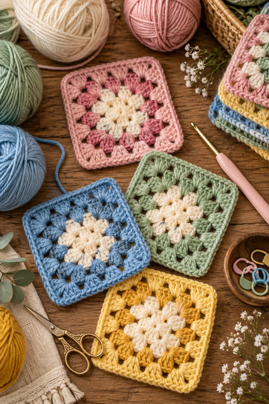 Easy Crochet Granny Square — quick crochet patterns style outfit