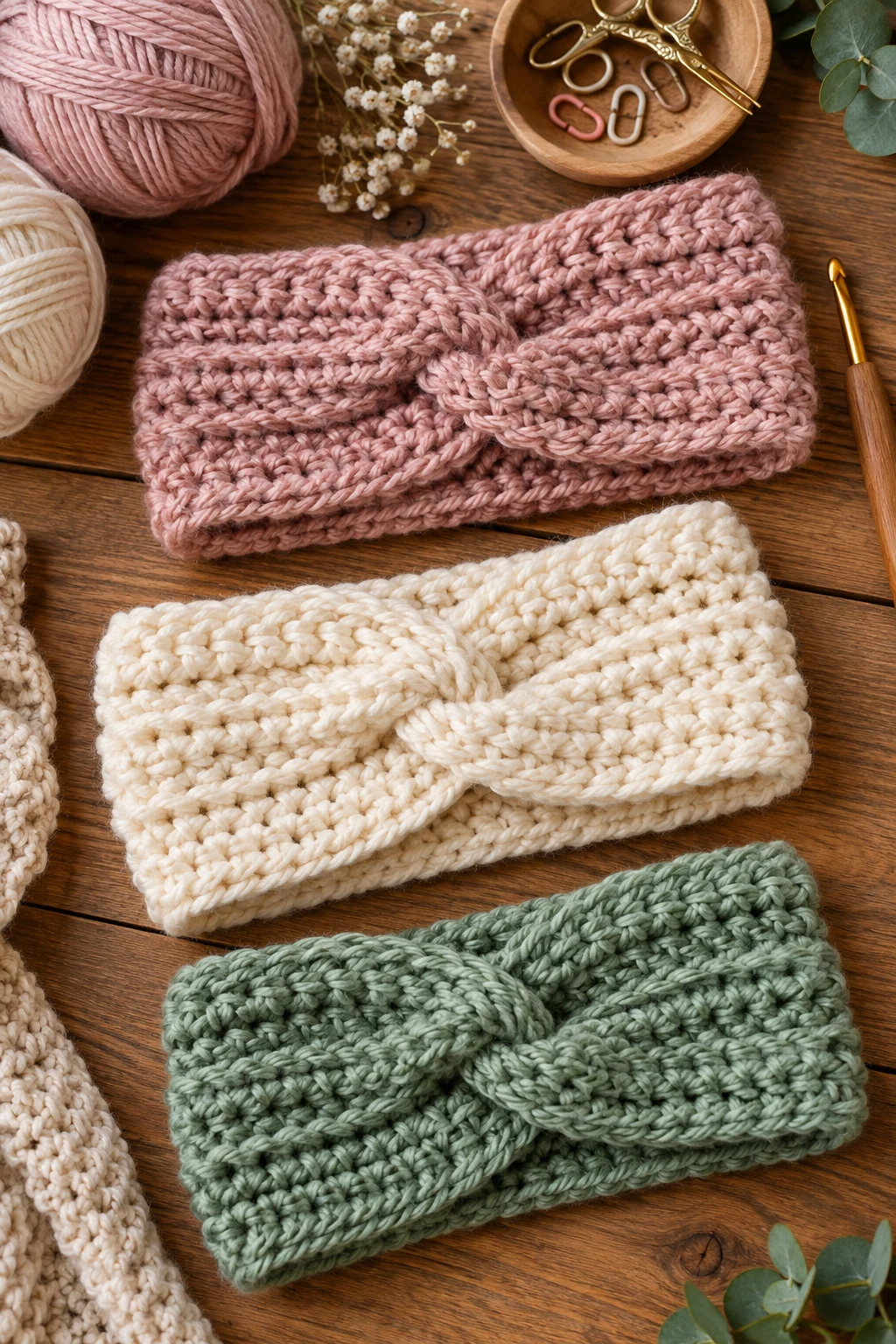 Cozy Ear Warmer — quick crochet patterns style outfit