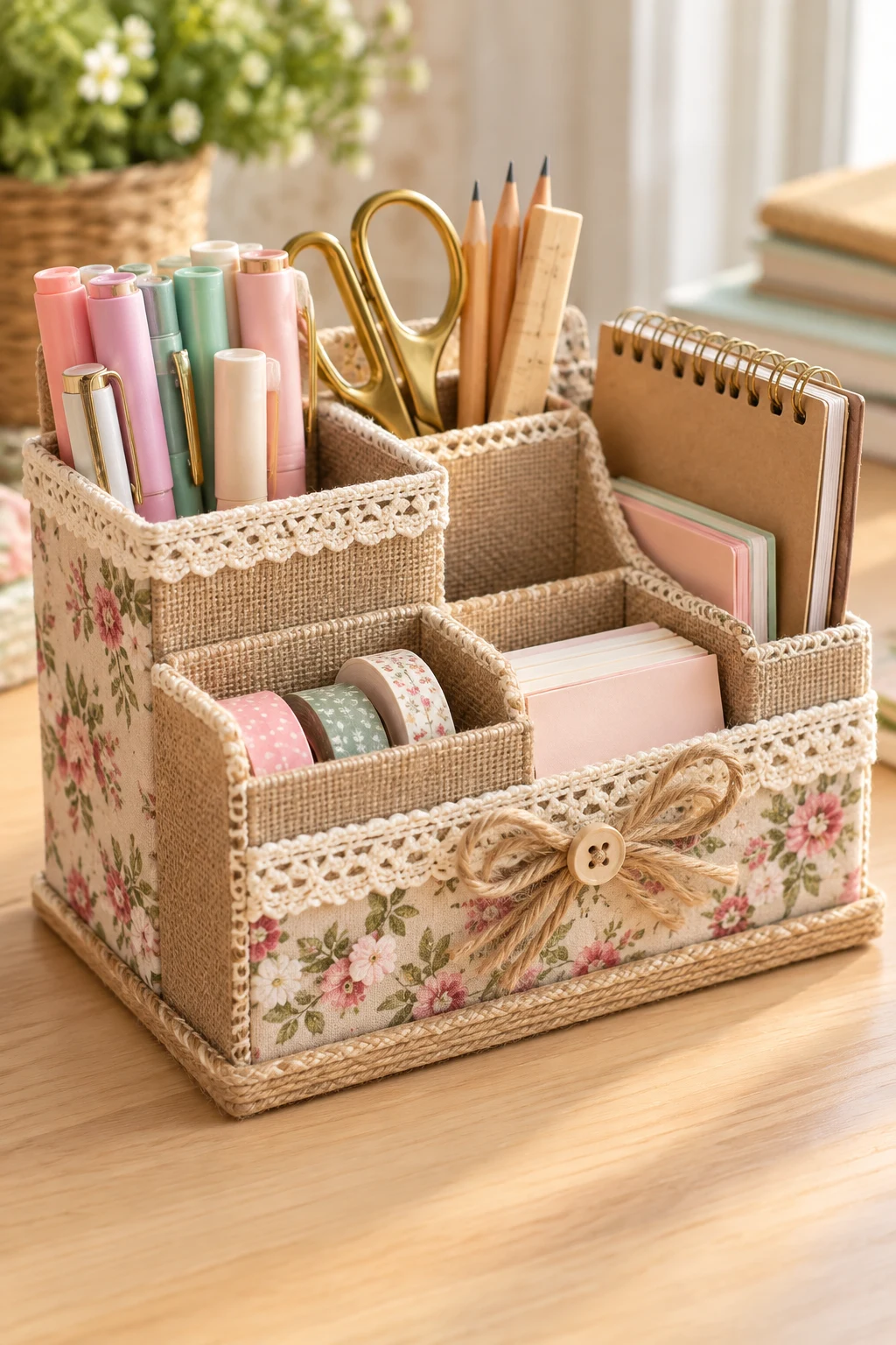 A DIY Desk Organizer — quick diy gifts style outfit