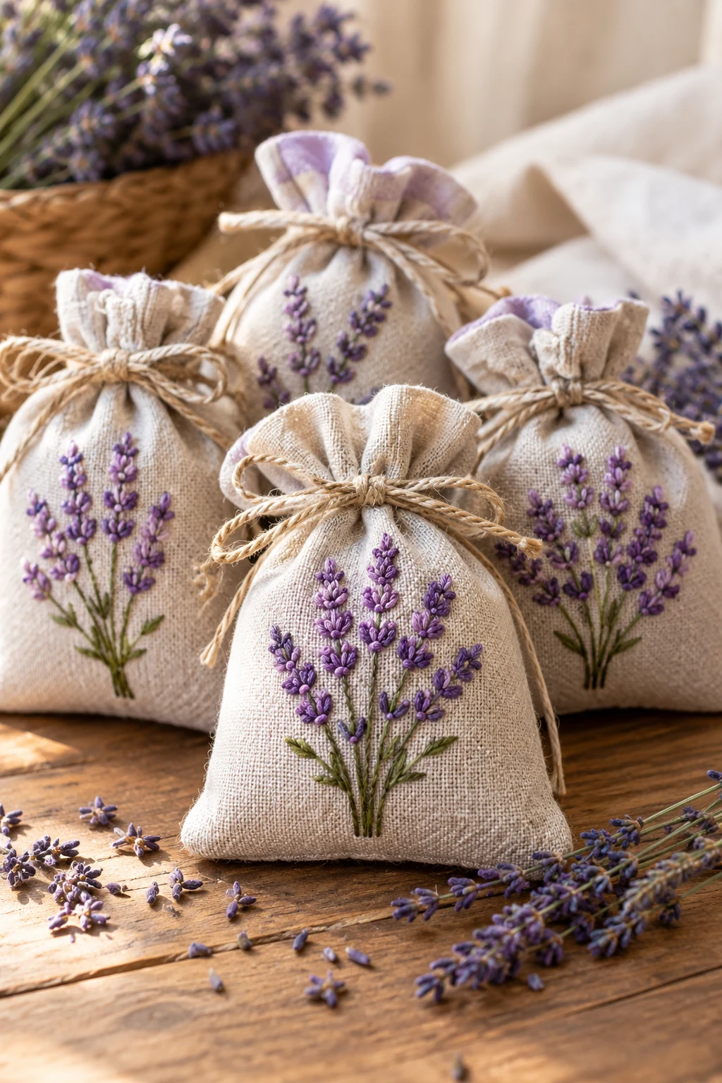 DIY Lavender Sachets — quick diy gifts style outfit