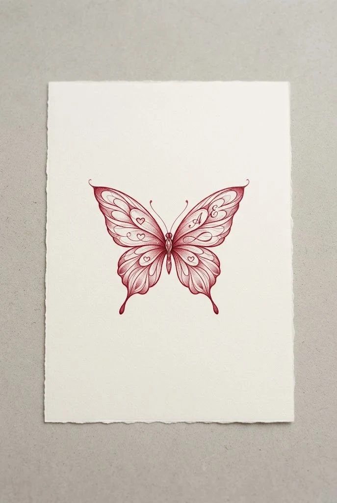 Meaningful Red Ink Butterfly Tattoo Meaning — red ink butterfly tattoo style outfit