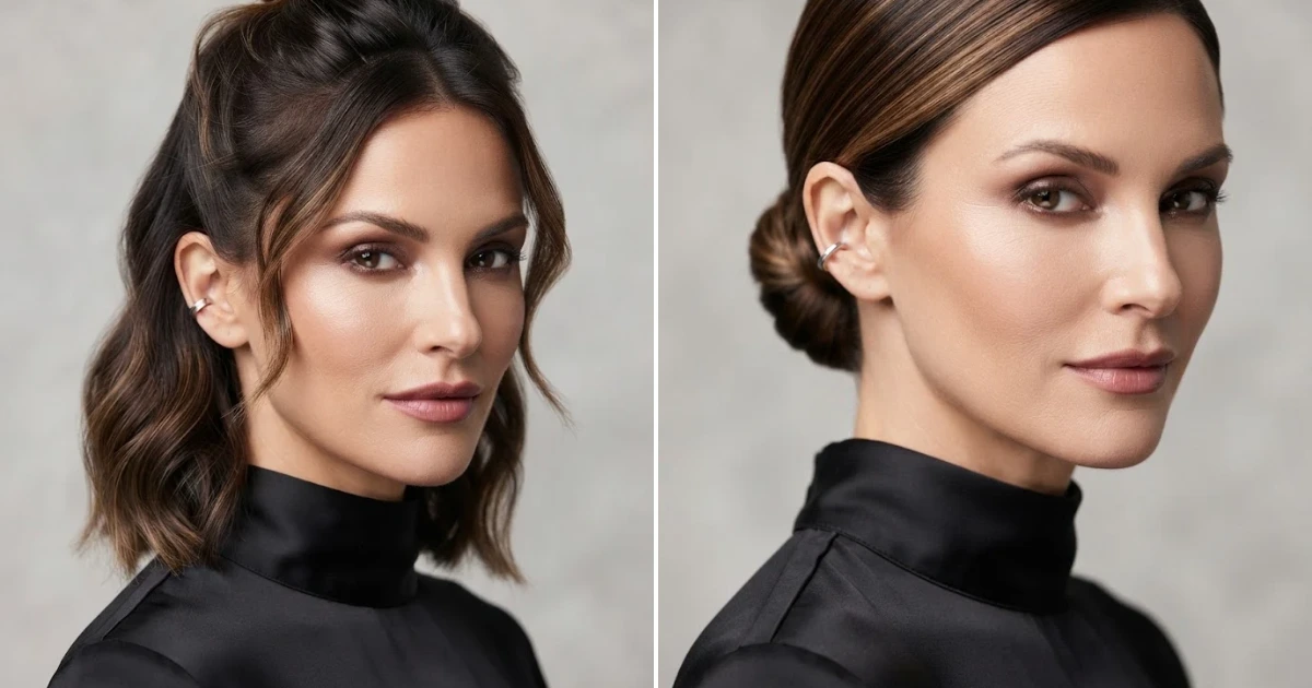 Short hair tied-back styles: 11 Ultimate Hairstyles short hair tied-back styles