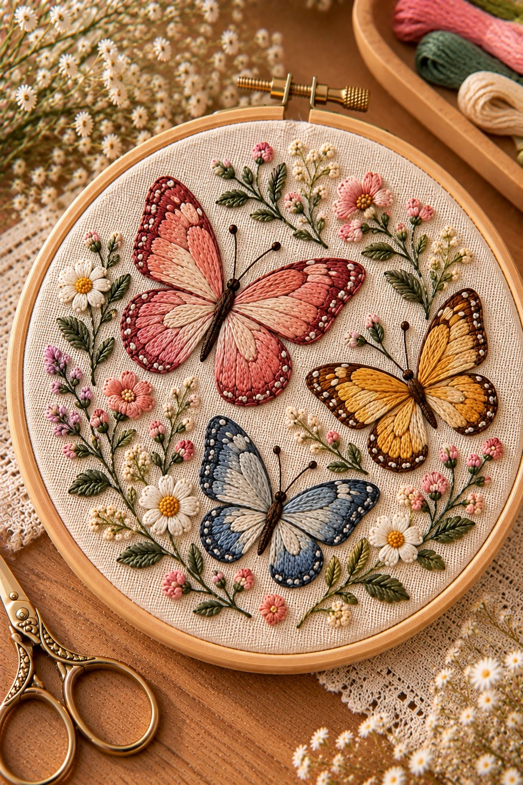 Simple Hand Embroidery Patterns: Tiny Inspirational Words — simple hand embroidery patterns style outfit