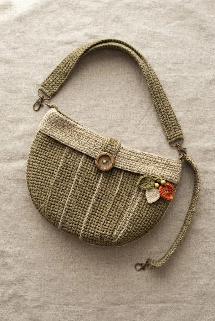 Multifunctional Convertible Sling Bag Crochet Free Pattern — sling bag crochet free pattern