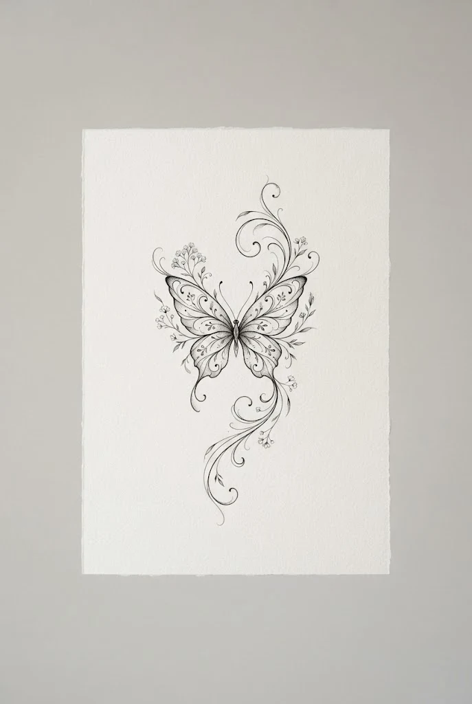Ankle-to-Foot Transition — small butterfly tattoo ideas style outfit