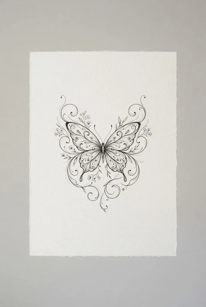 Behind-the-Knee Detail — small butterfly tattoo ideas style outfit