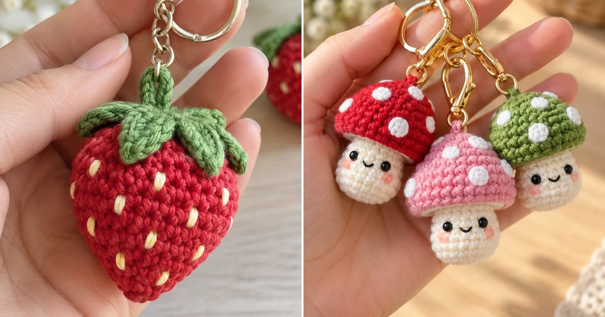 Small crochet keychains: 9 Perfect DIY Ideas for 2026 small crochet keychains