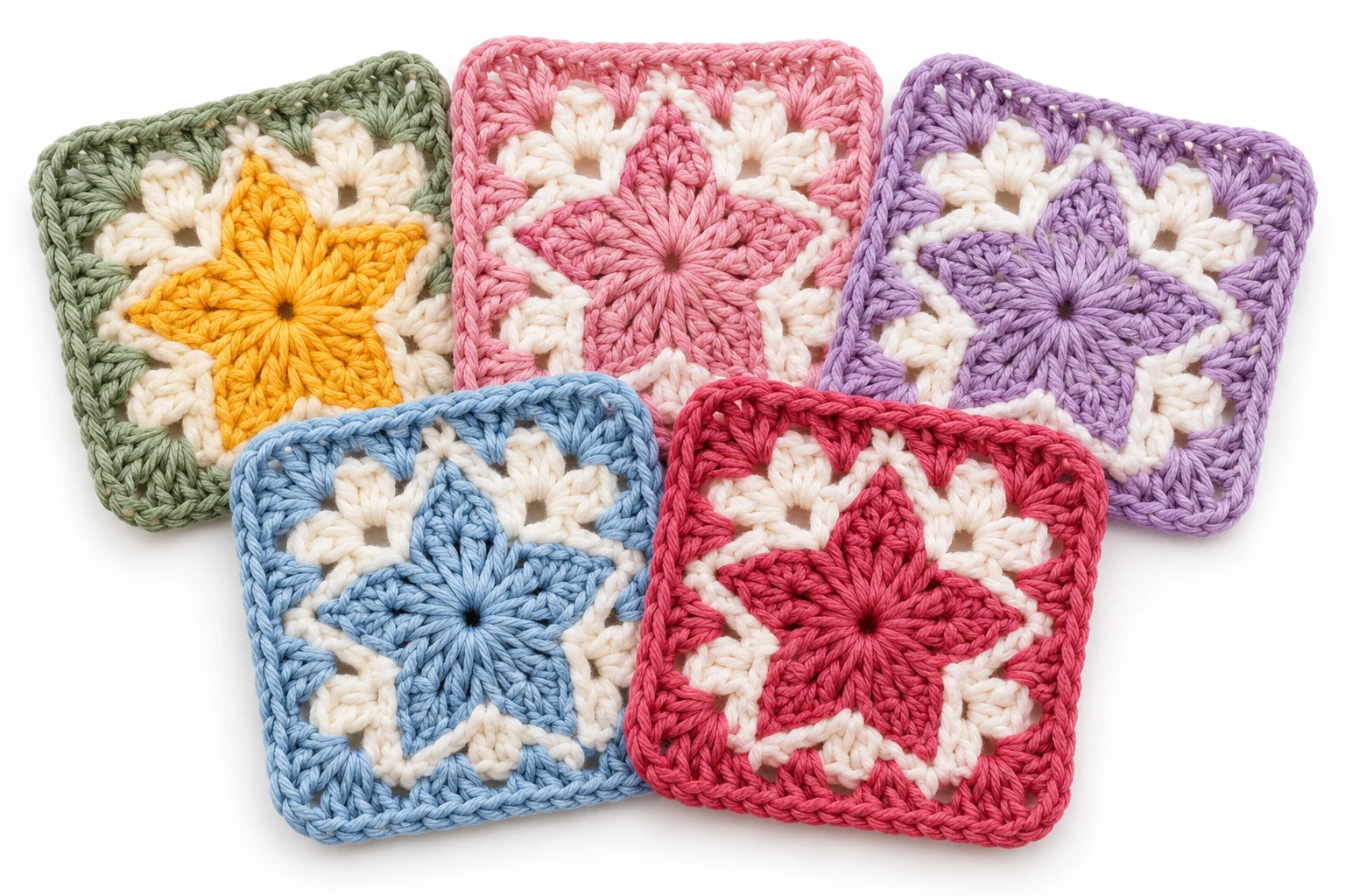 Shop: star granny square crochet pattern free best sellers
