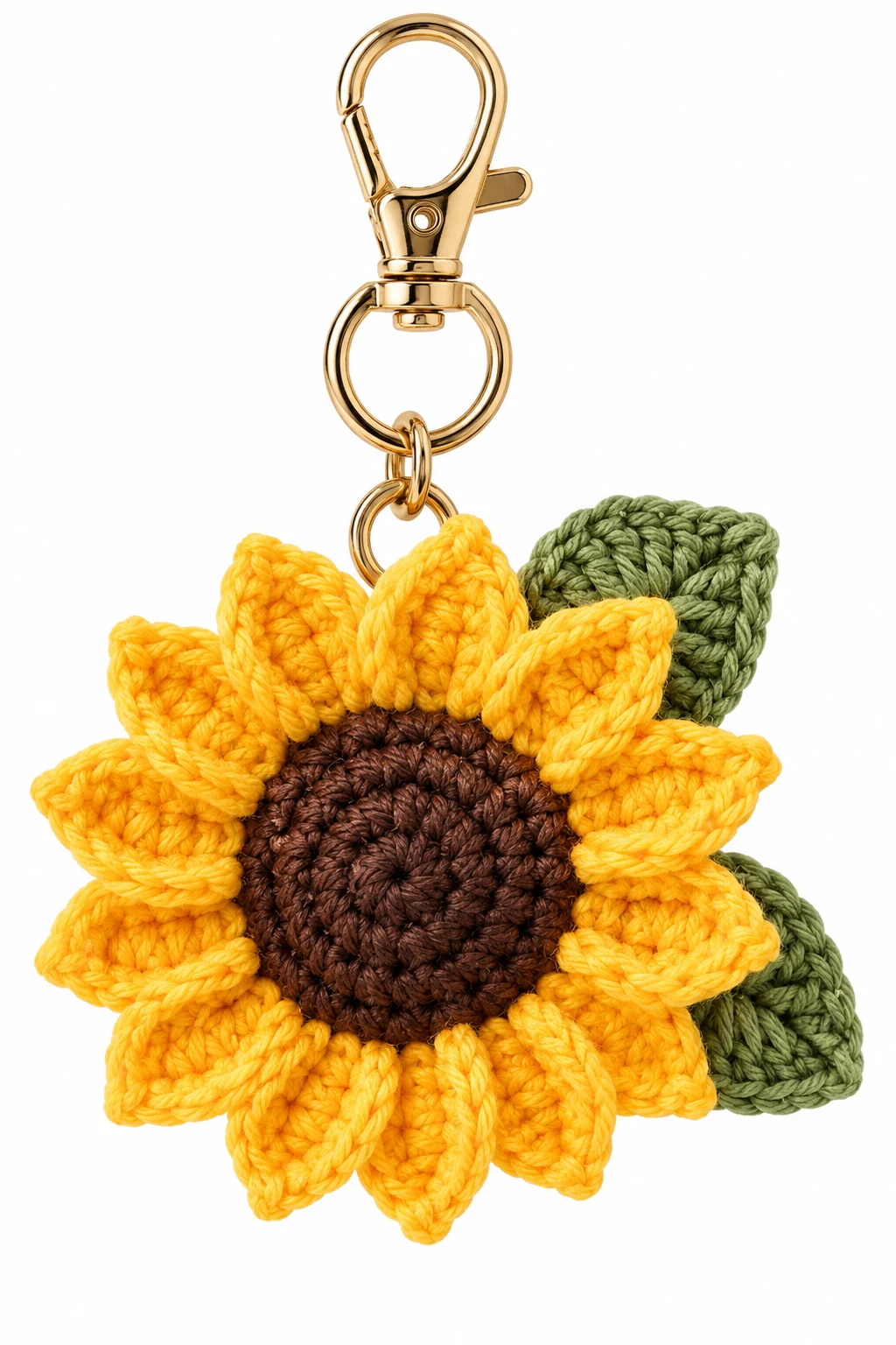 Shop: sunflower keychain crochet pattern accessories