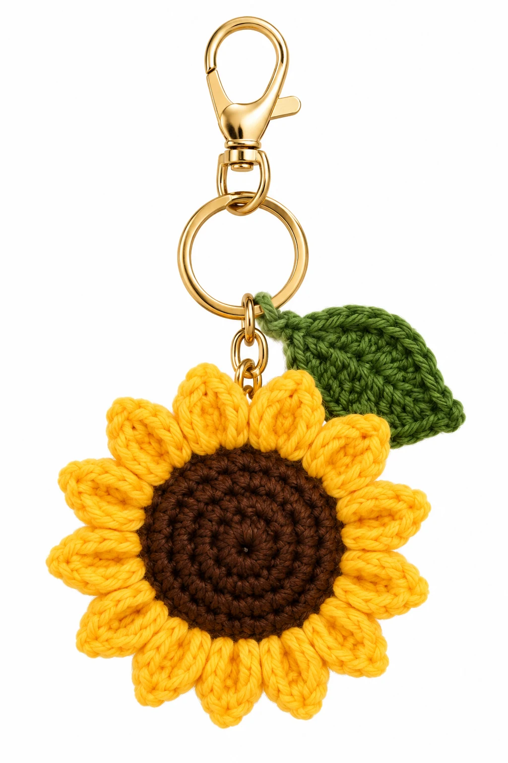 Shop: sunflower keychain crochet pattern gift ideas
