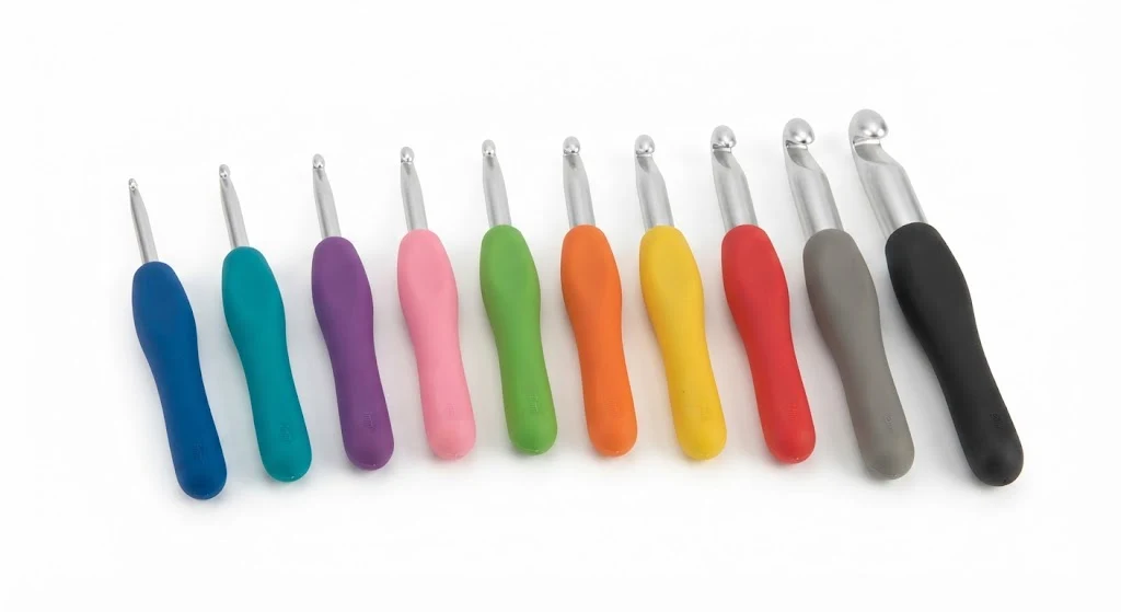 Chunky Ergonomic Crochet Hook Set