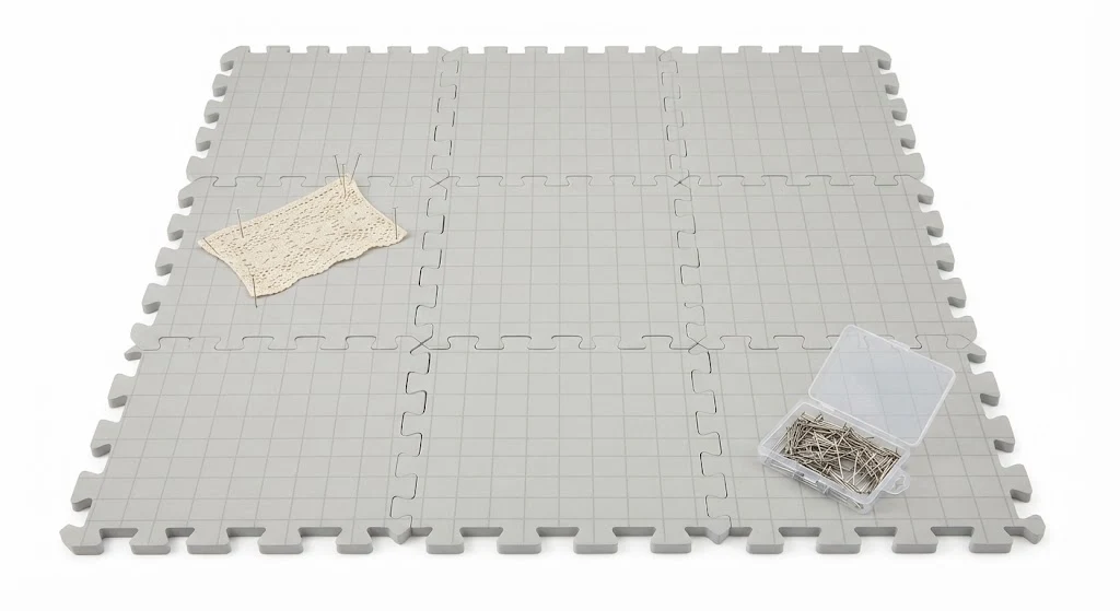 Interlocking Foam Blocking Mats with T-Pins