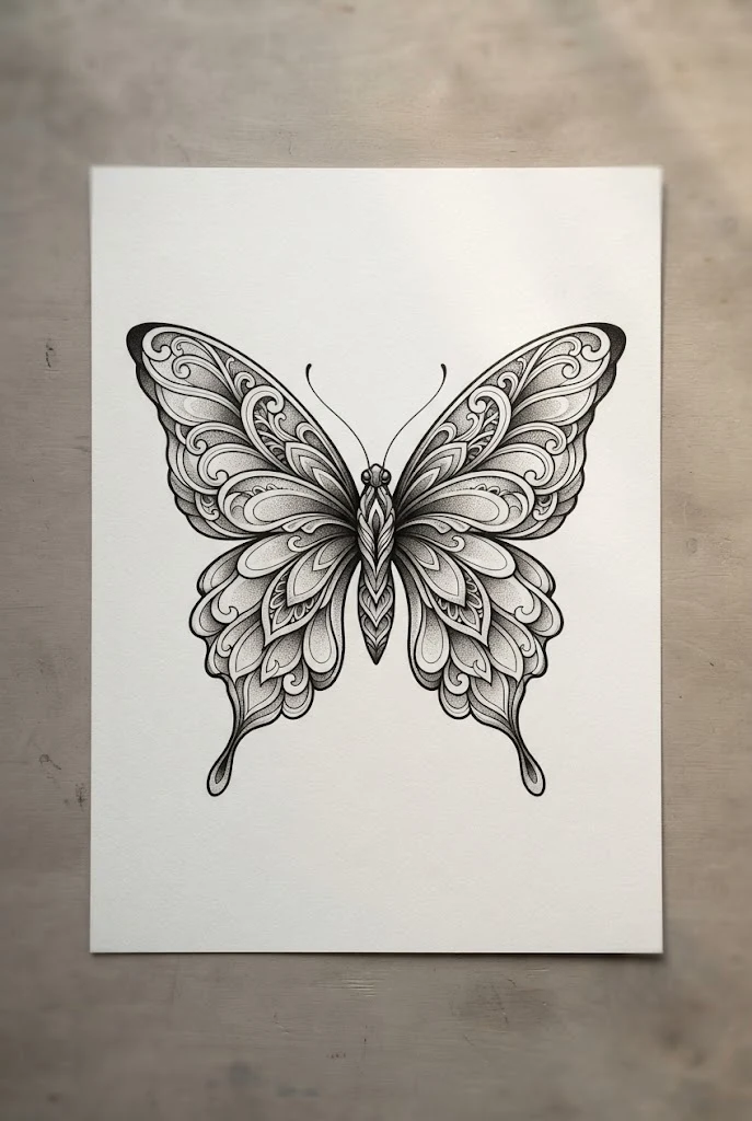 Statement Back and Spine Pieces — tattoo butterfly design style outfit