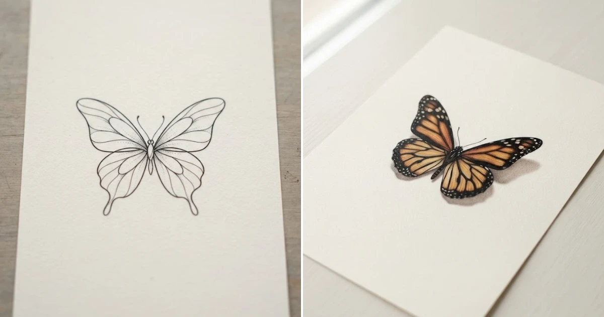 Tattoo butterfly design: 14 Gorgeous Tattoo Ideas tattoo butterfly design