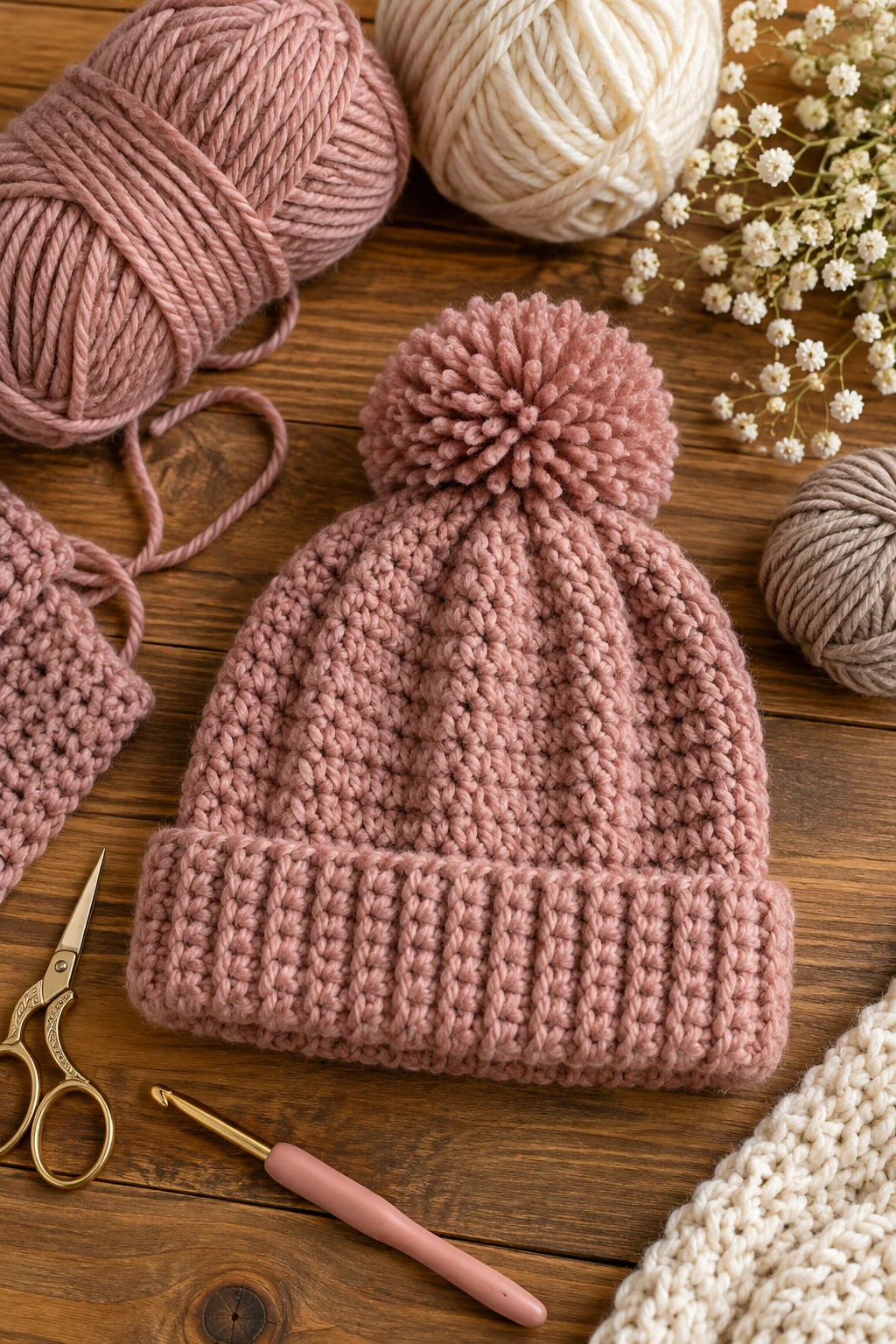 Crochet Beanie for Chilly Days — things to crochet style outfit