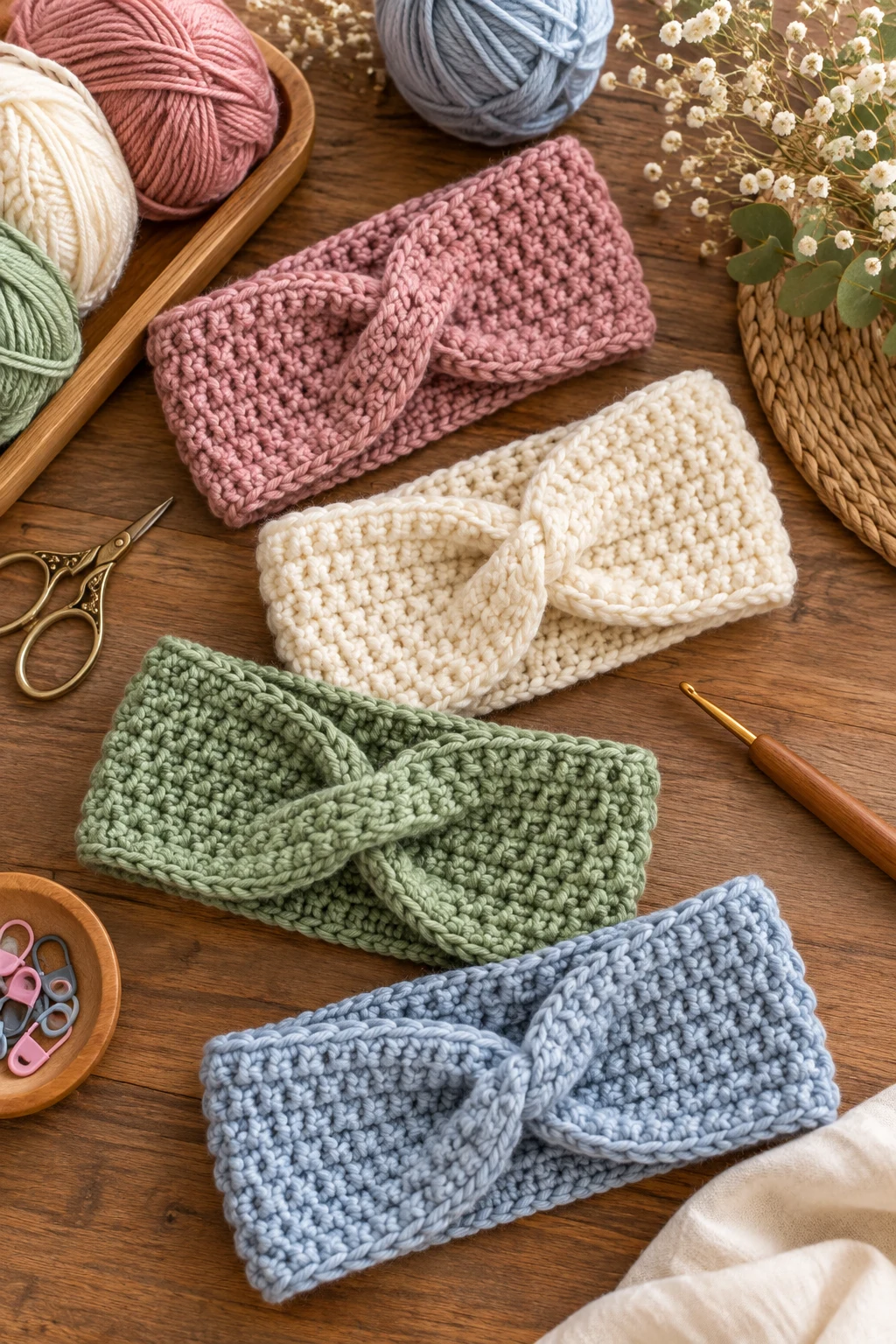 Crochet Headband for Quick Everyday Style — things to crochet style outfit