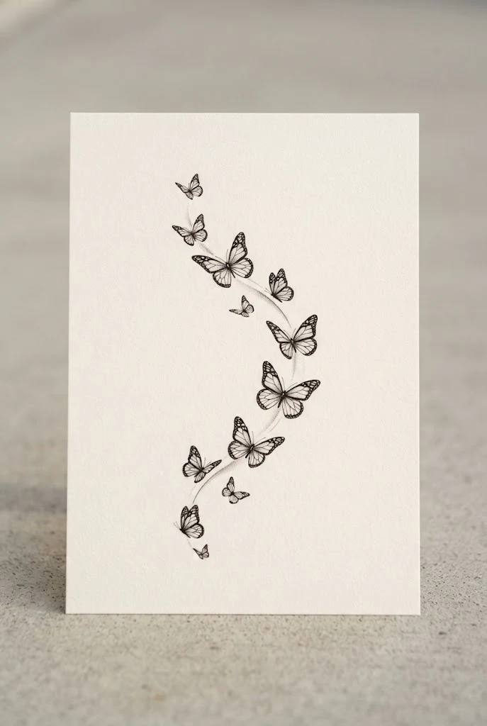 Hip Bone Contour — Tiny Butterfly Tattoo style outfit