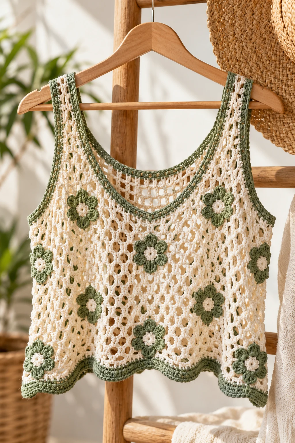 Crochet Mesh Tops for Summer — trending crochet ideas style outfit