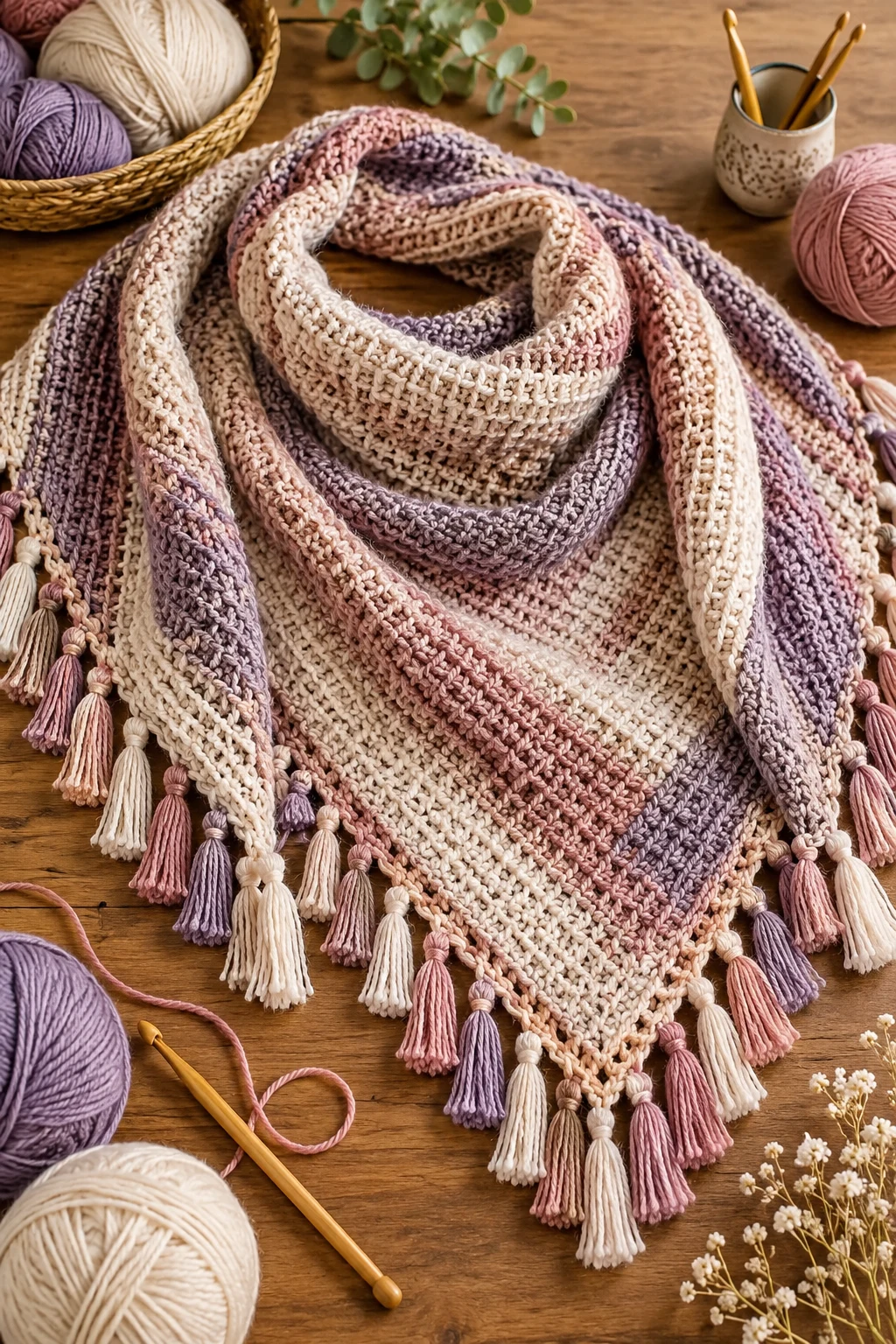 Tunisian Crochet Shawl — tunisian crochet style outfit