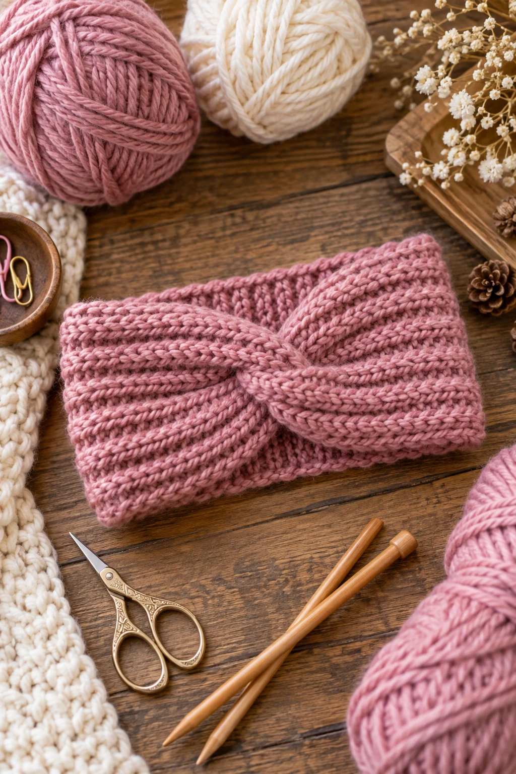 Beginner Ribbed Headband — tuto tricot style outfit