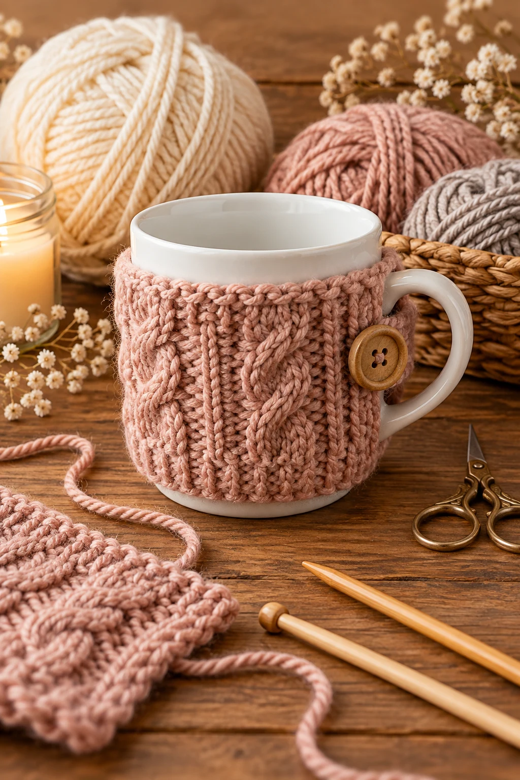 Cozy Mug Sweater — tuto tricot style outfit