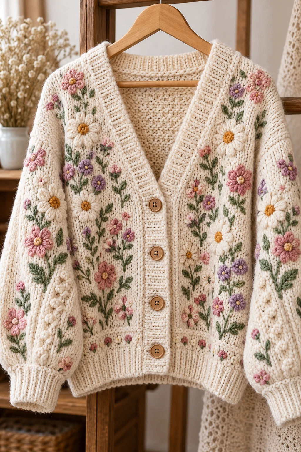 The Cottagecore Vintage Knitted Cardigan — vintage knitted sweaters
