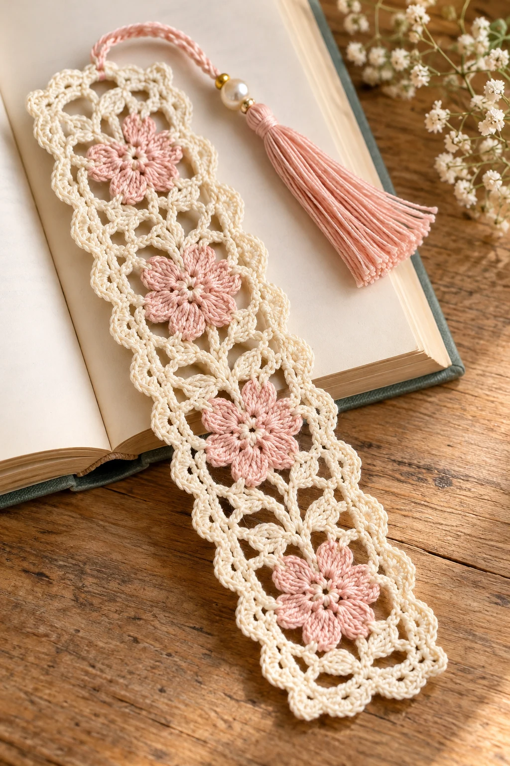 Delicate Crochet Lace Bookmark — yarn crochet ideas style outfit